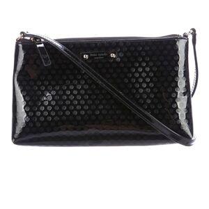 KATE SPADE New York Amy Beale Street Crossbody Bag Black Patten Leather